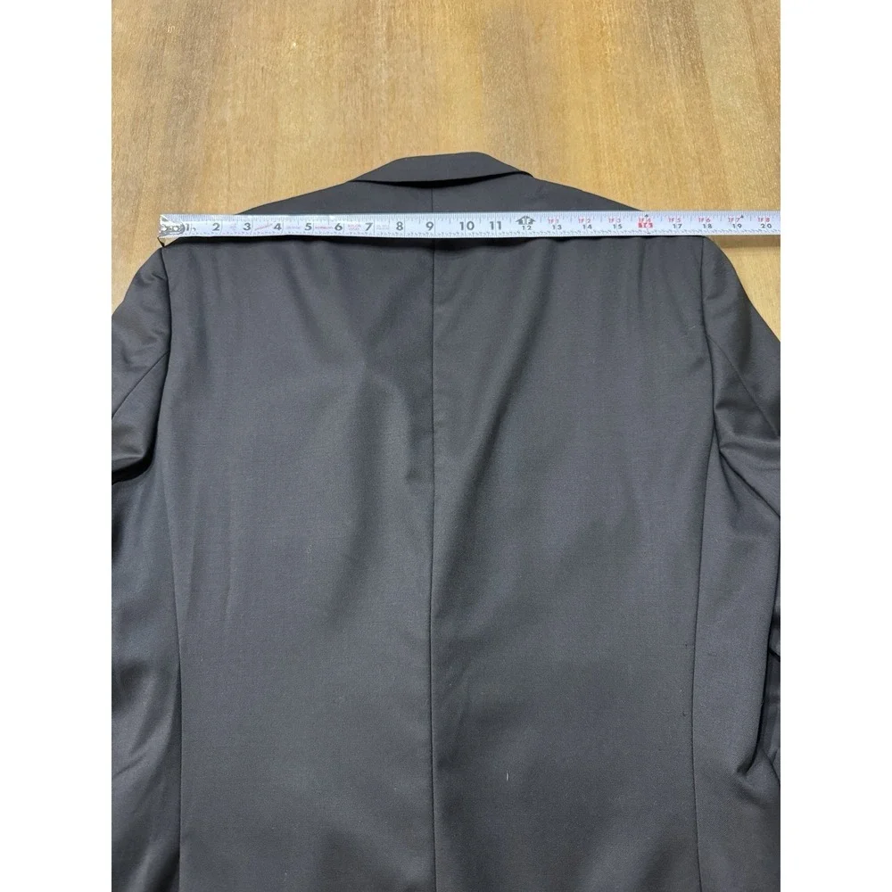Boss By Hugo Boss Black Tuxedo Jacket 38R Super 120s Wool